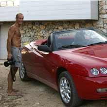 Con el Alfa Spyder