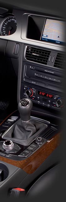 Interiores de coches en estudio